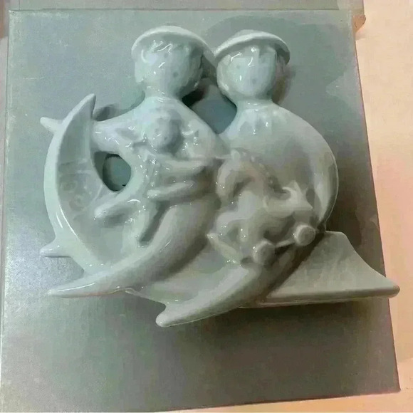 7 Piece Set Haviland Christmas Ornaments PORCELAIN  Limoges France 1971-1979 - Picture 8 of 10